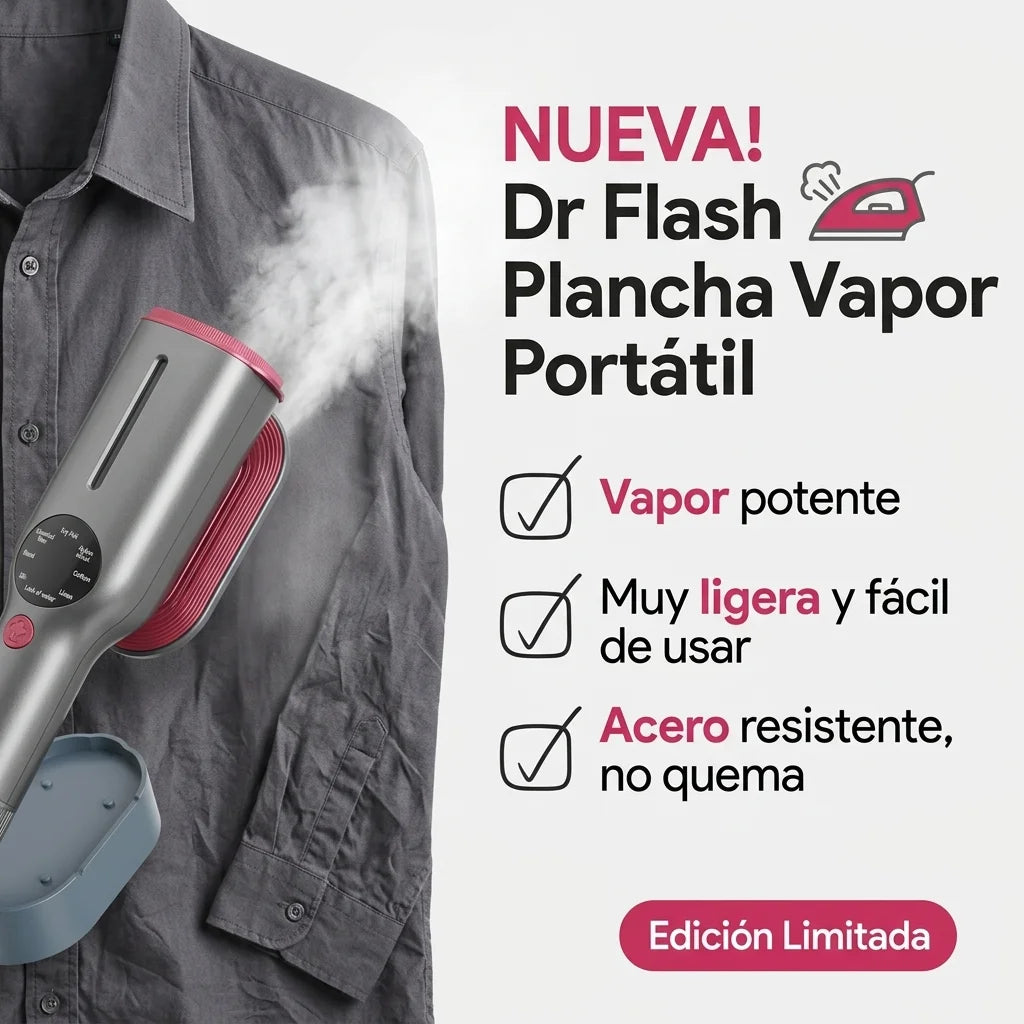 Dr Flash™ - Plancha a vapor portátil para cualquier prenda