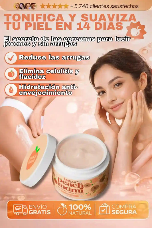 Peach Mami | Crema reafirmante para una piel suave
