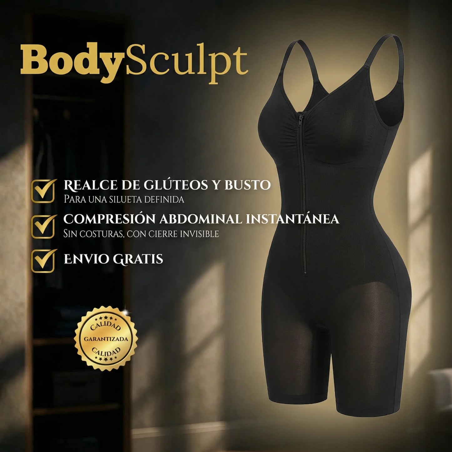 ShaperPro | Body Moldeador Sin Costuras