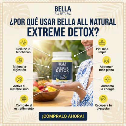Bella Natural | Reduce la hinchazón y renueva tu bienestar diario.