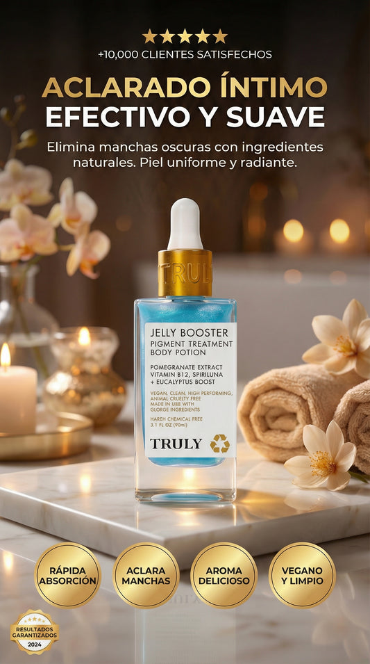 Truly Jelly Booster Aclarador de Zonas Intimas